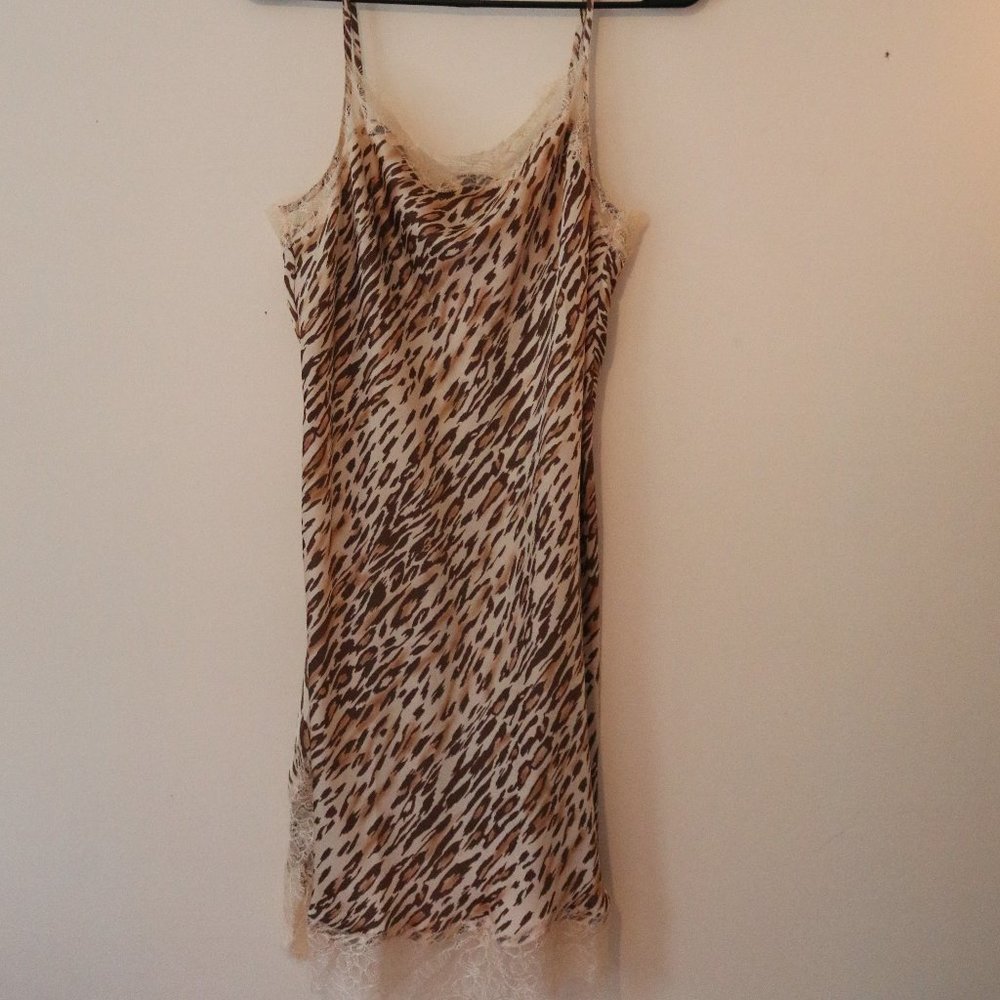 Cheetah print Silk Dress from Victoria's Secret